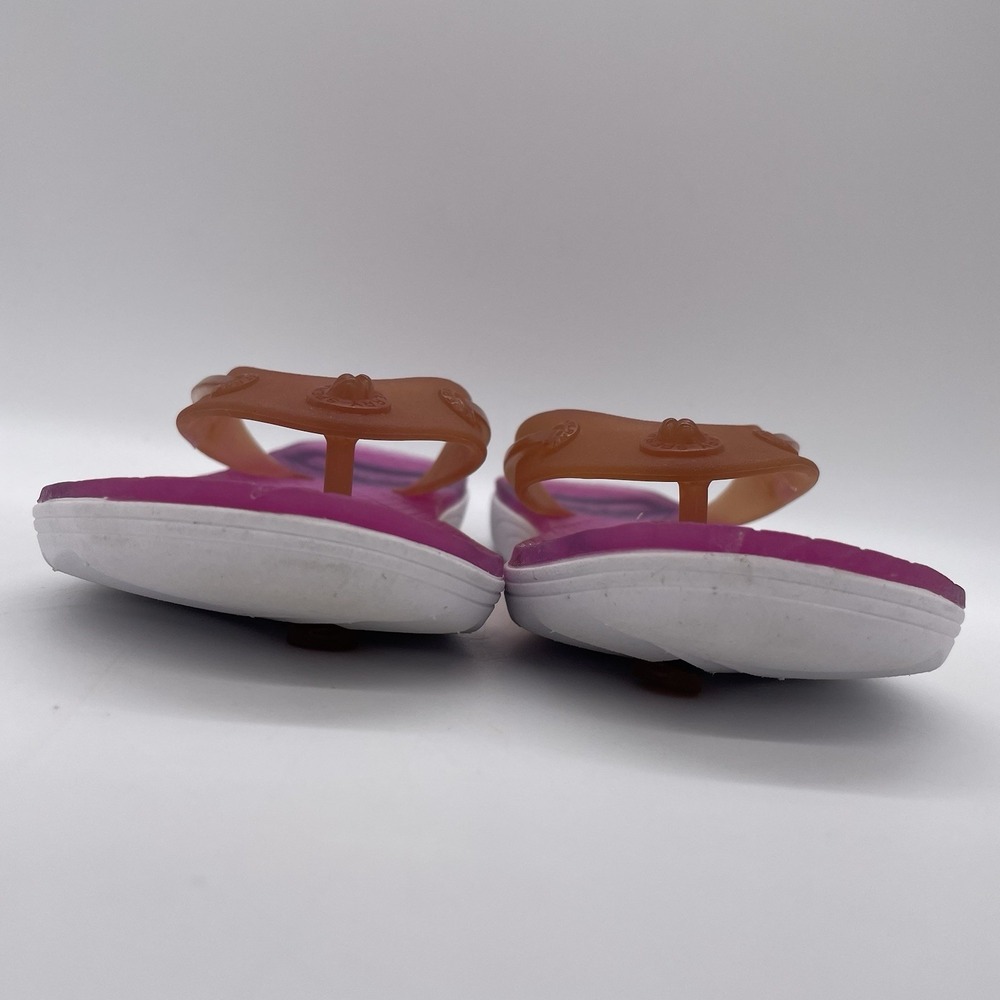 Sperry Womens‎ 7 Shoes Pink Rubber Flip Flop Waterproof Top-Sider Thong Sandals - Picture 9 of 14